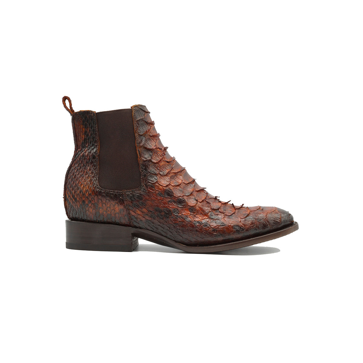 BOTIN CHELSEA EN PIEL GENUINA DE PITON