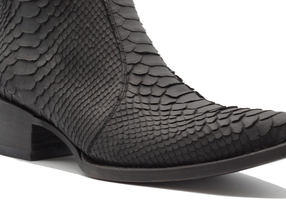 BOTIN VALENCIA EN PIEL GENUINA DE PITON