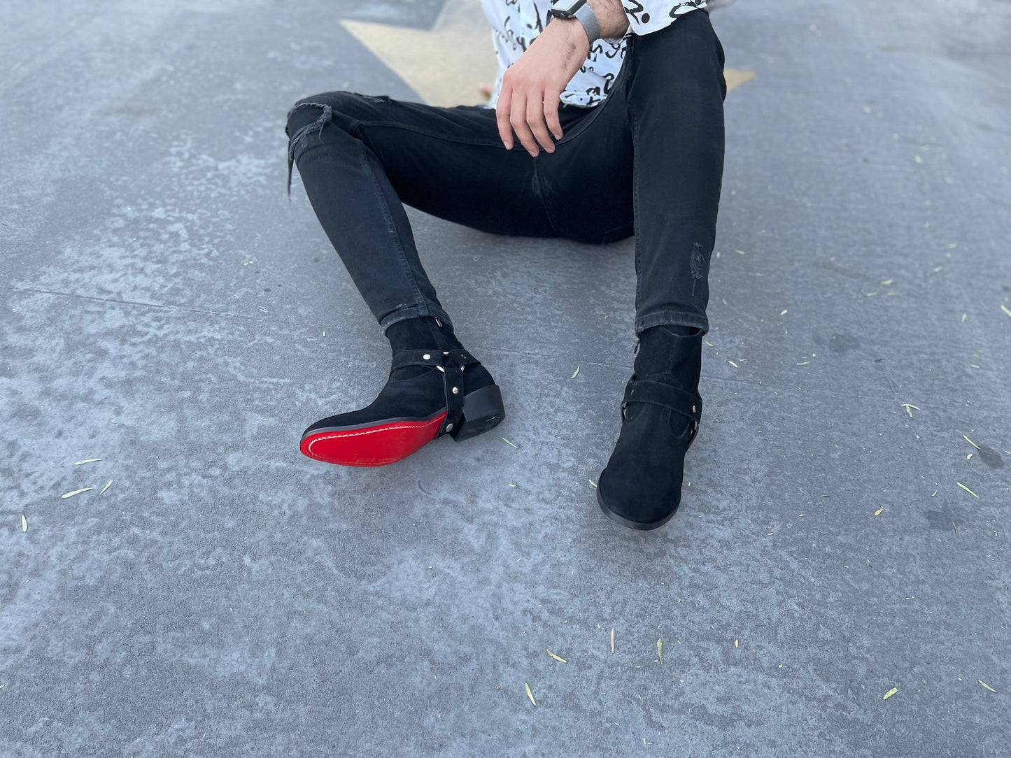 Texas Gamuza Doble Arnés