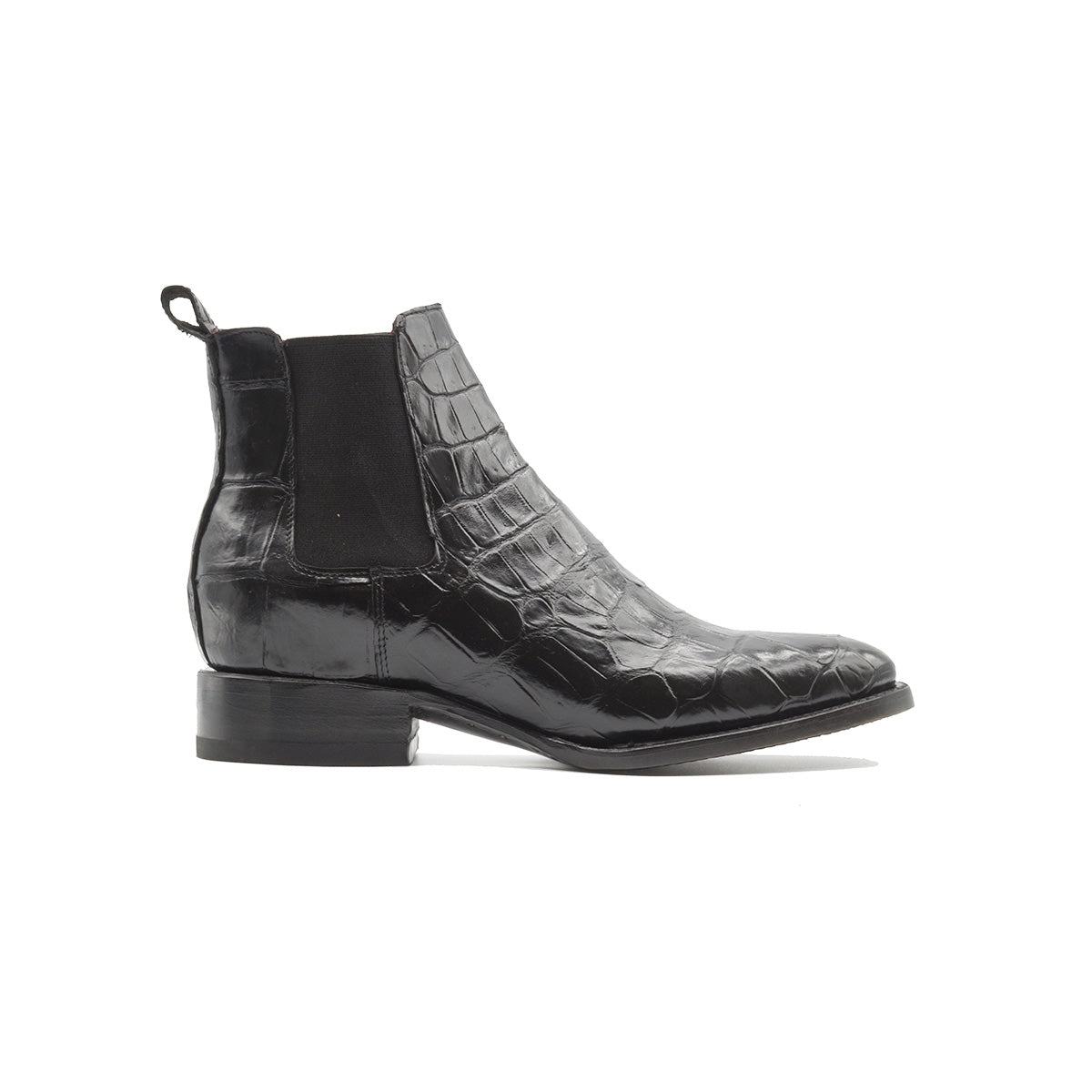 BOTIN CHELSEA EN PIEL GENUINA DE COCODRILO