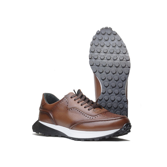 "TENIS TERUEL" De piel