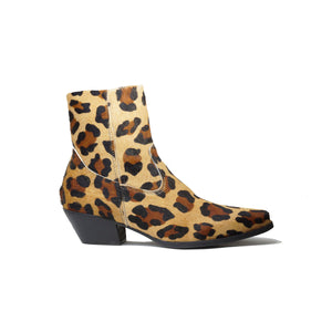 "MOSCU CHEETAH" Bota de pelo de vaca