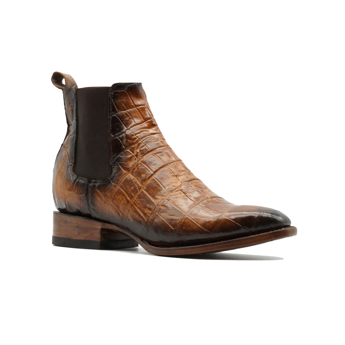 BOTIN CHELSEA EN PIEL GENUINA DE COCODRILO