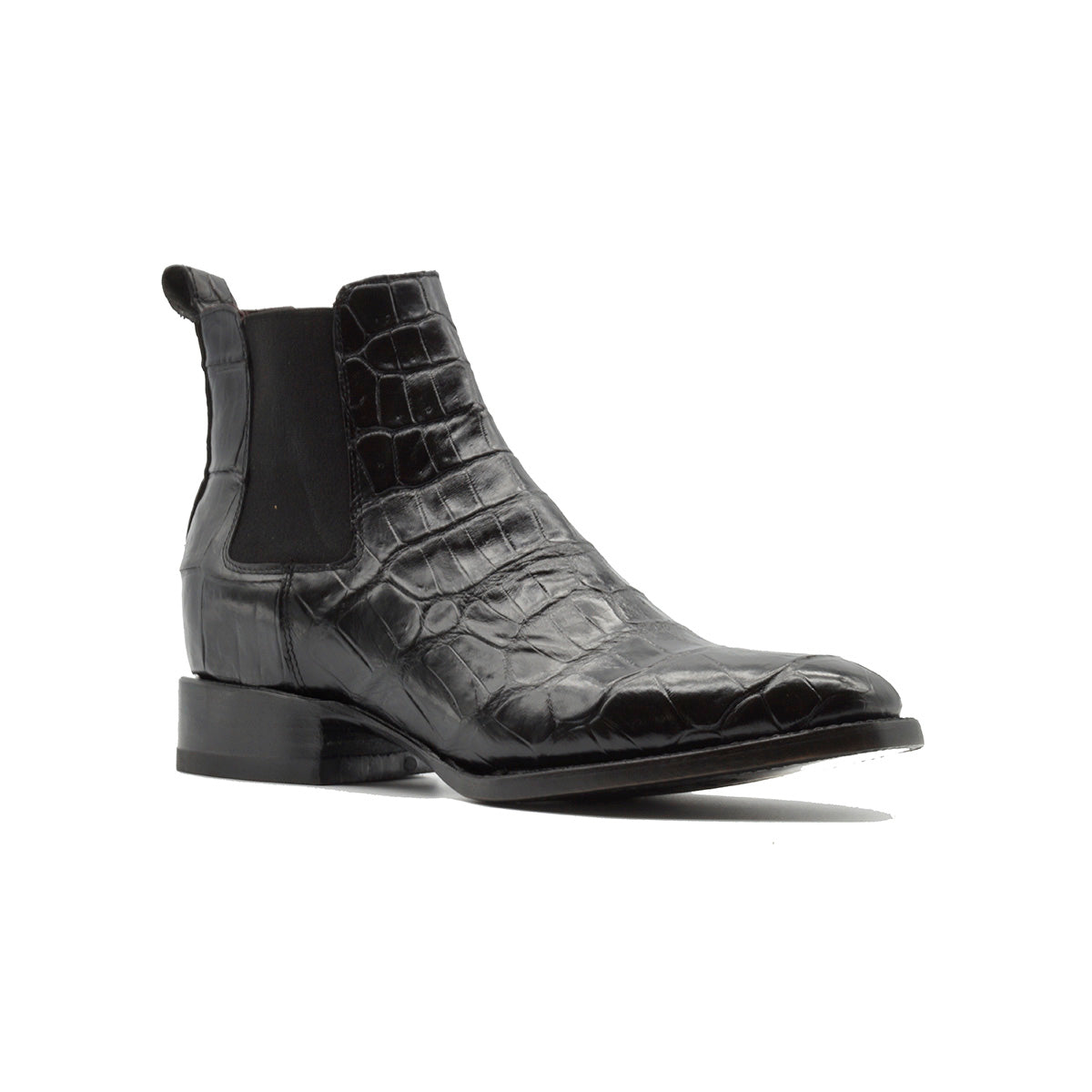 BOTIN CHELSEA EN PIEL GENUINA DE COCODRILO