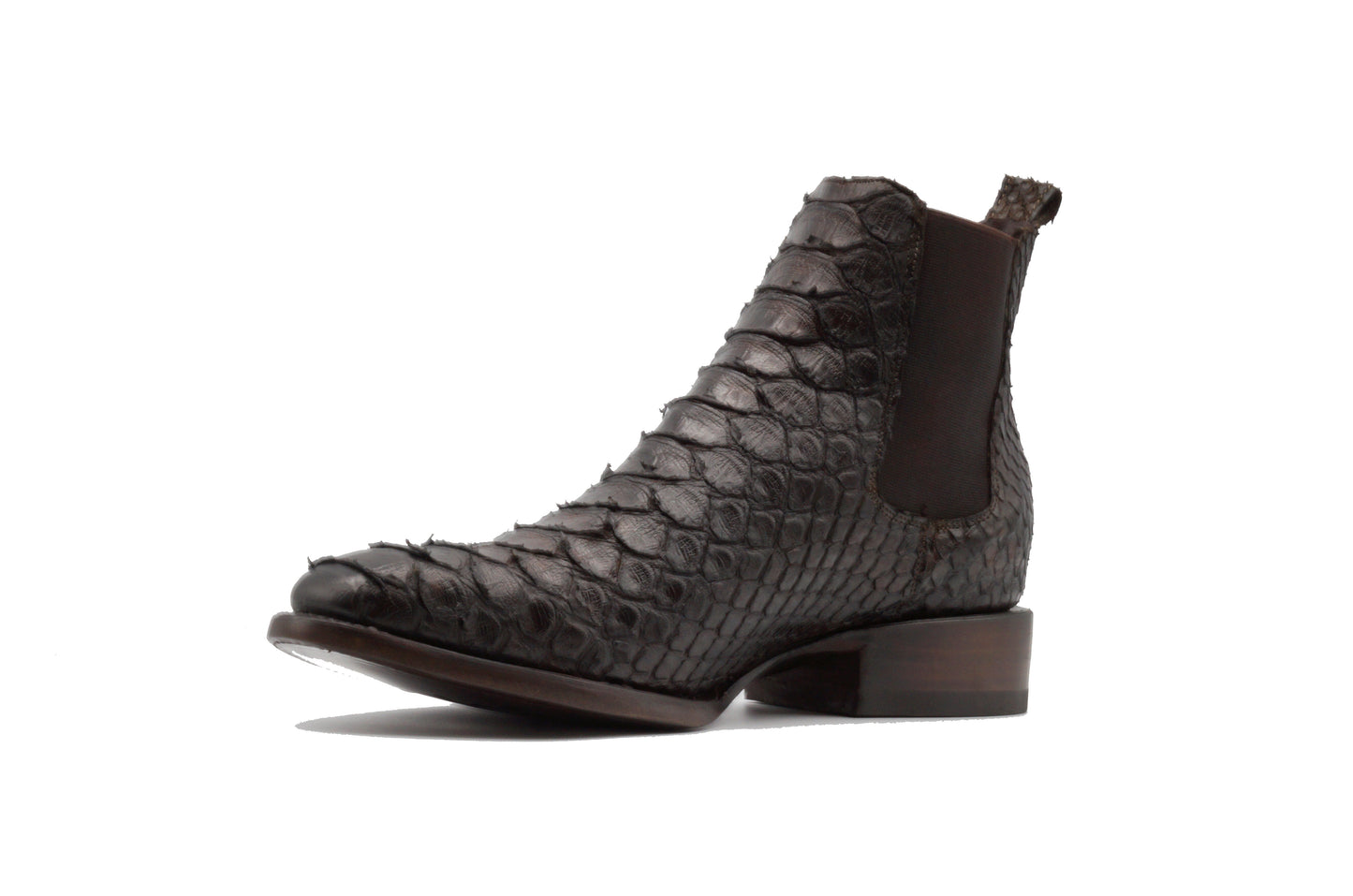 BOTIN CHELSEA EN PIEL GENUINA DE PITON