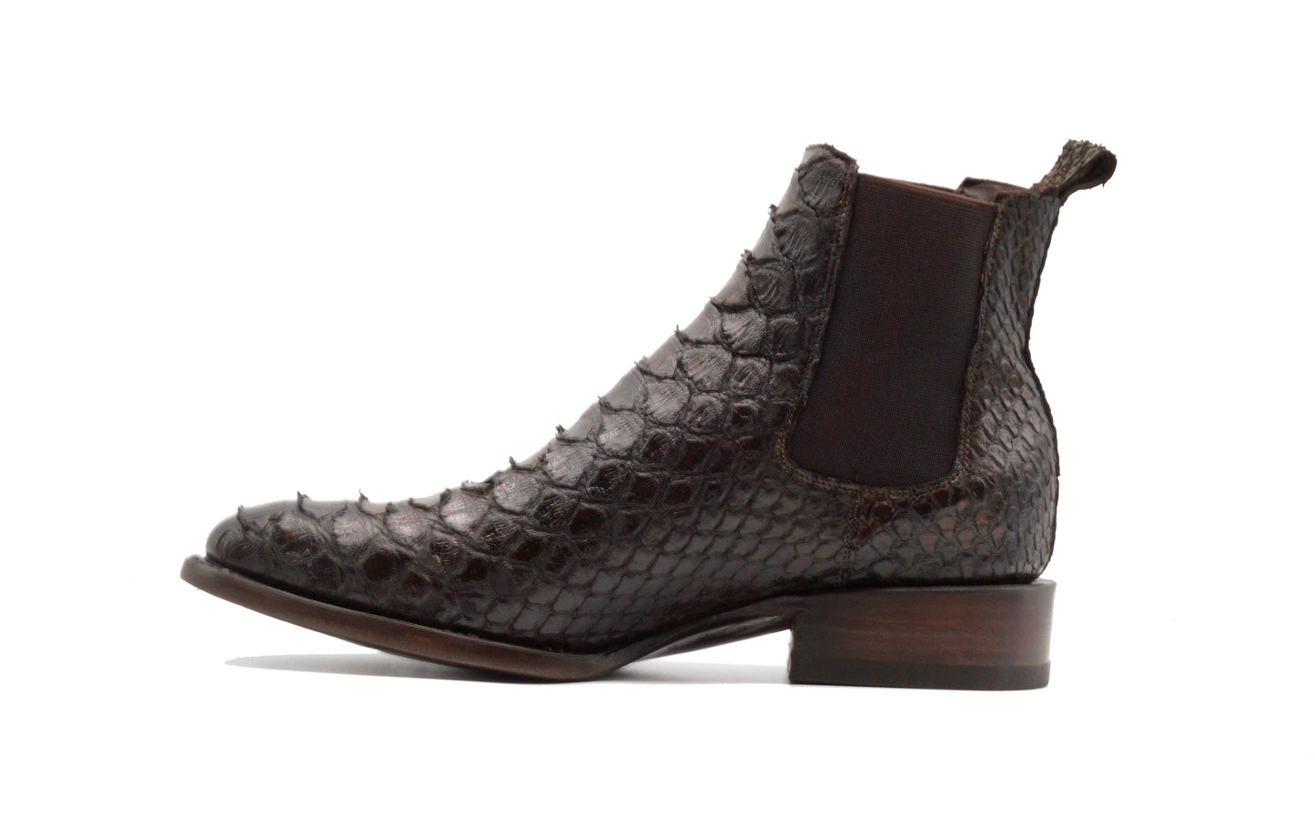 BOTIN CHELSEA EN PIEL GENUINA DE PITON