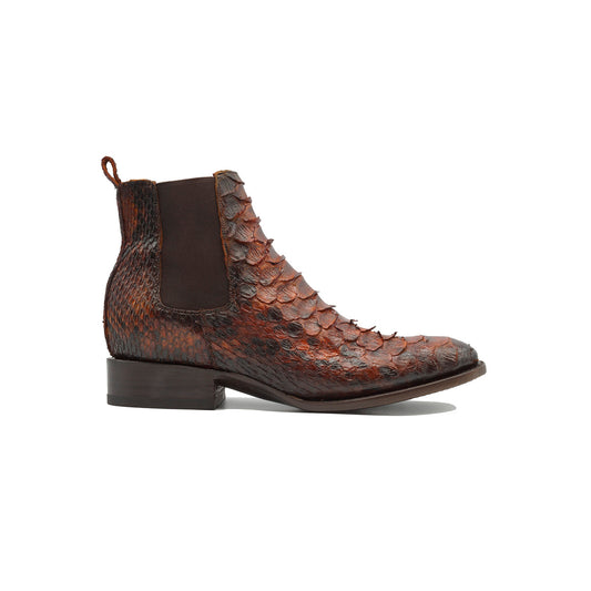 BOTIN CHELSEA EN PIEL GENUINA DE PITON
