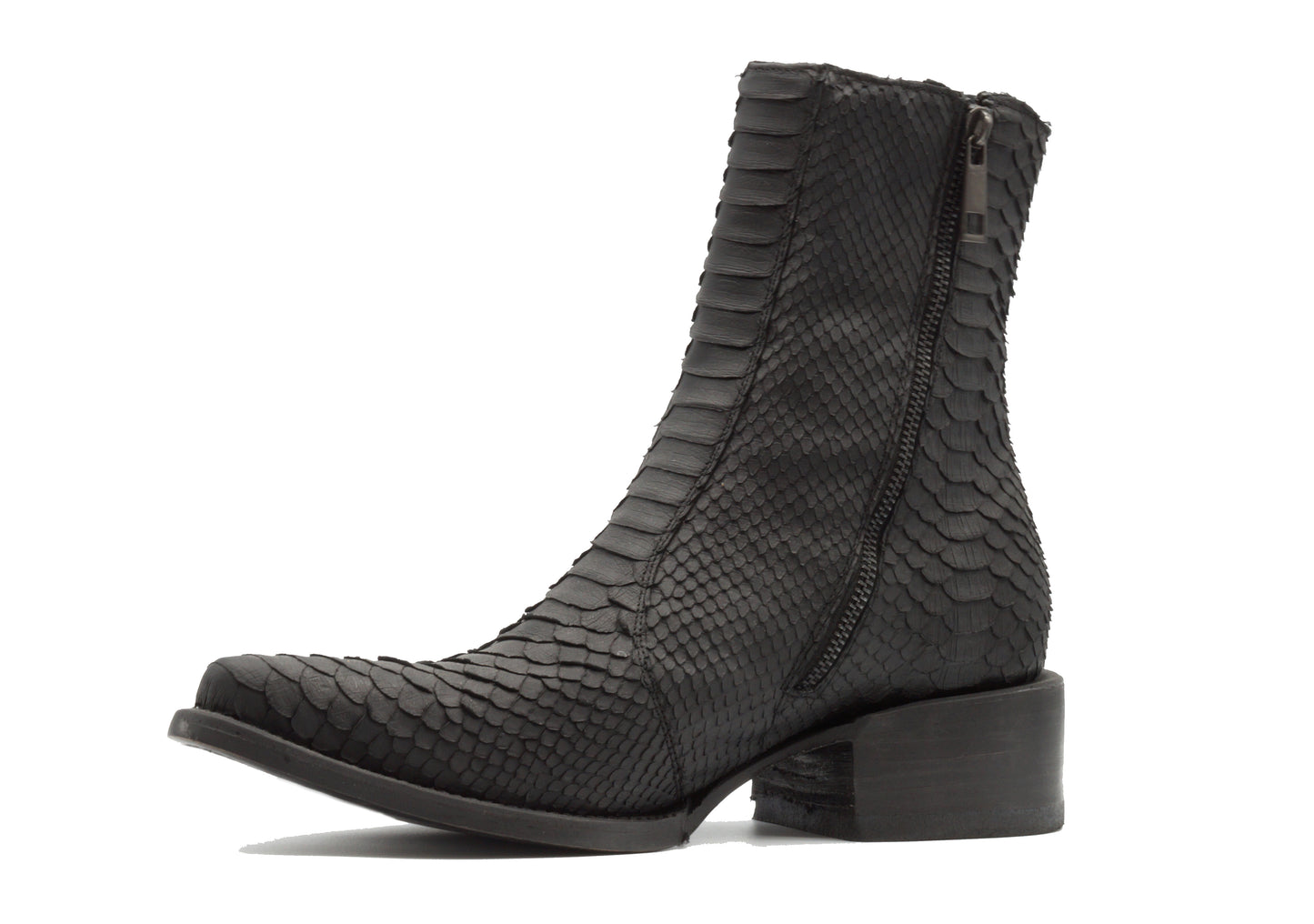 BOTIN VALENCIA EN PIEL GENUINA DE PITON