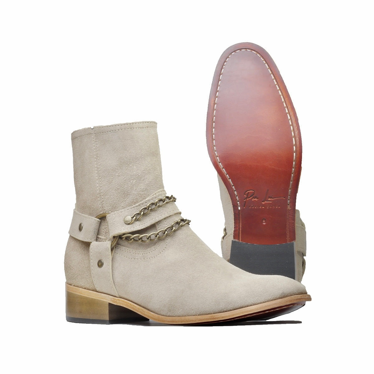 Italy Gamuza Doble Cadena