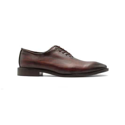 "WHOLECUT WOOD" Zapato de piel
