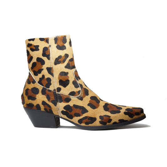"MOSCU CHEETAH" Bota de pelo de vaca