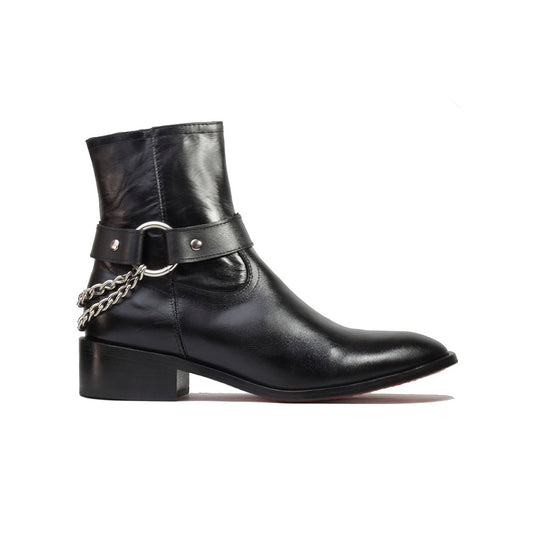 "ITALY CHAINS" Bota de piel