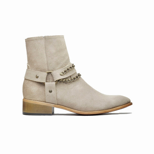 "ITALY" Bota de gamuza