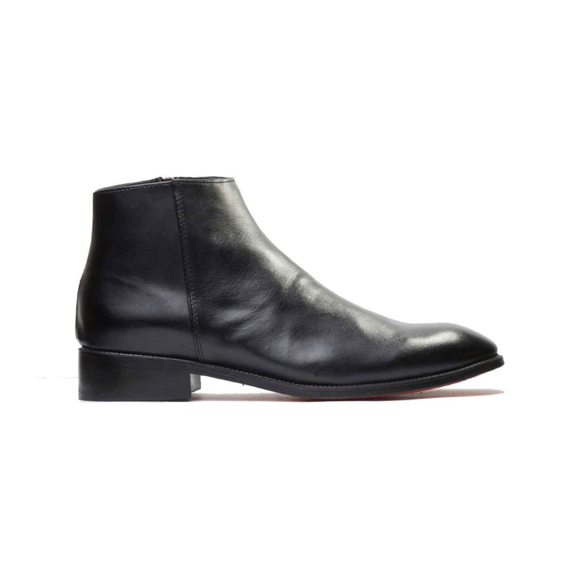 "BOTIN CREMALLERA" De piel